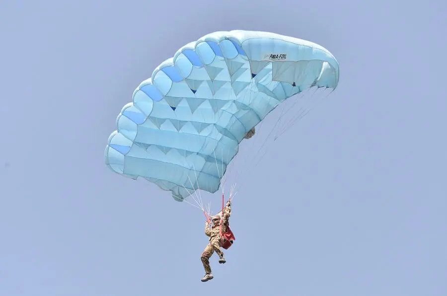 Truppe aviotrasportate a Campo Marte