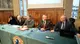 Il tavolo di lavoro in Loggia