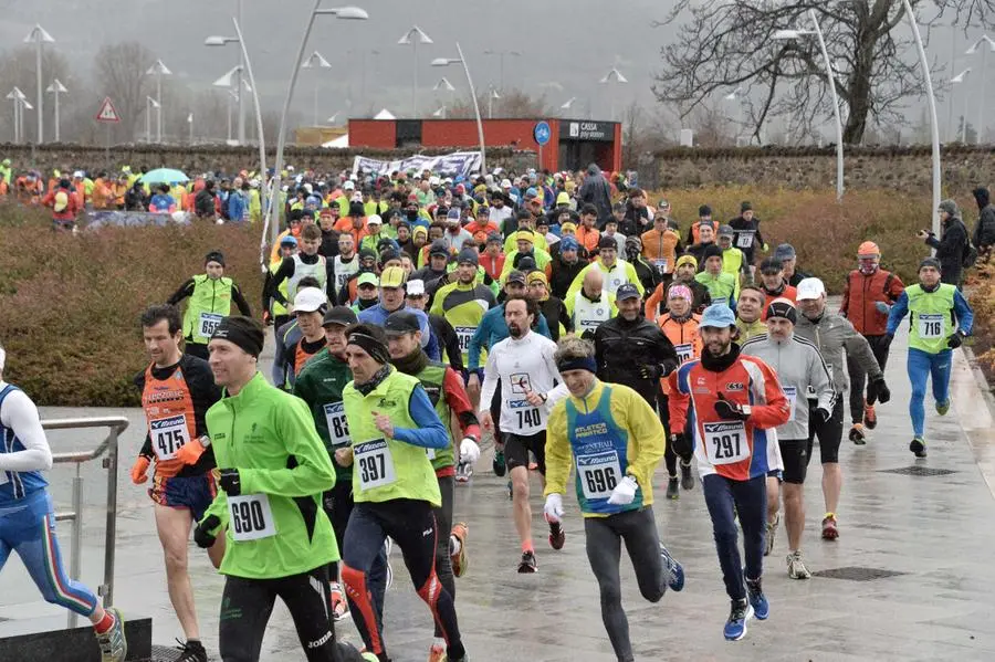 I corridori che hanno preso parte alla Metro Run