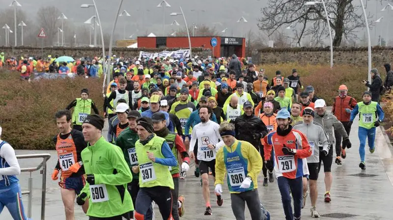 I corridori che hanno preso parte alla Metro Run