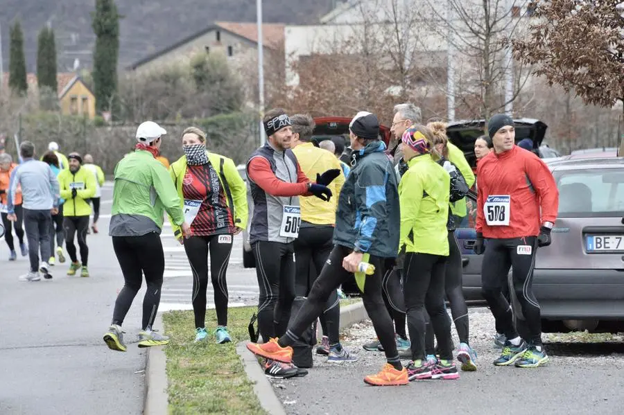 I corridori che hanno preso parte alla Metro Run