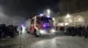 Piazza Vittoria, l'incendio durante la festa