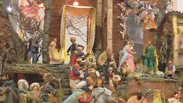 Presepio in mostra a Villa Mazzotti