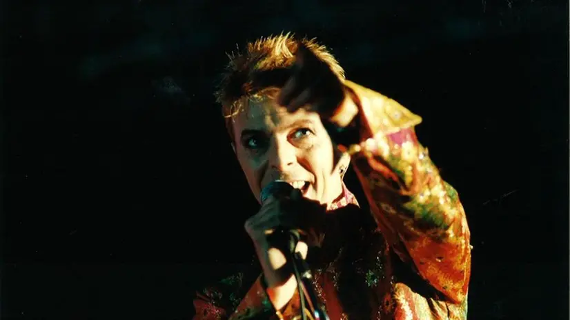 David Bowie al Rigamonti nel 1997