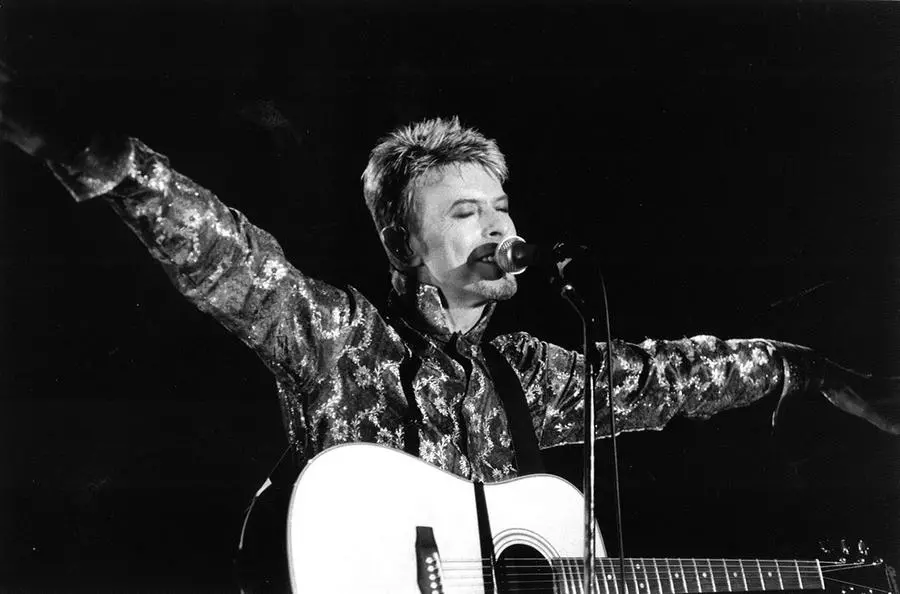 David Bowie al Rigamonti nel 1997