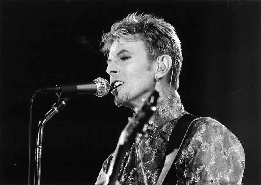 David Bowie al Rigamonti nel 1997