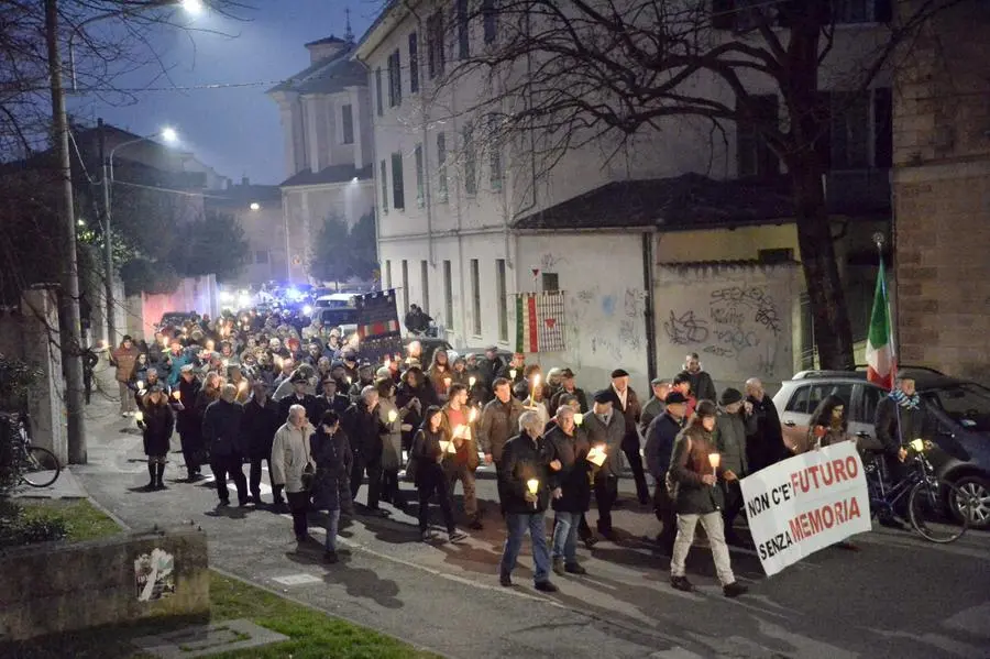 Fiaccolata della memoria