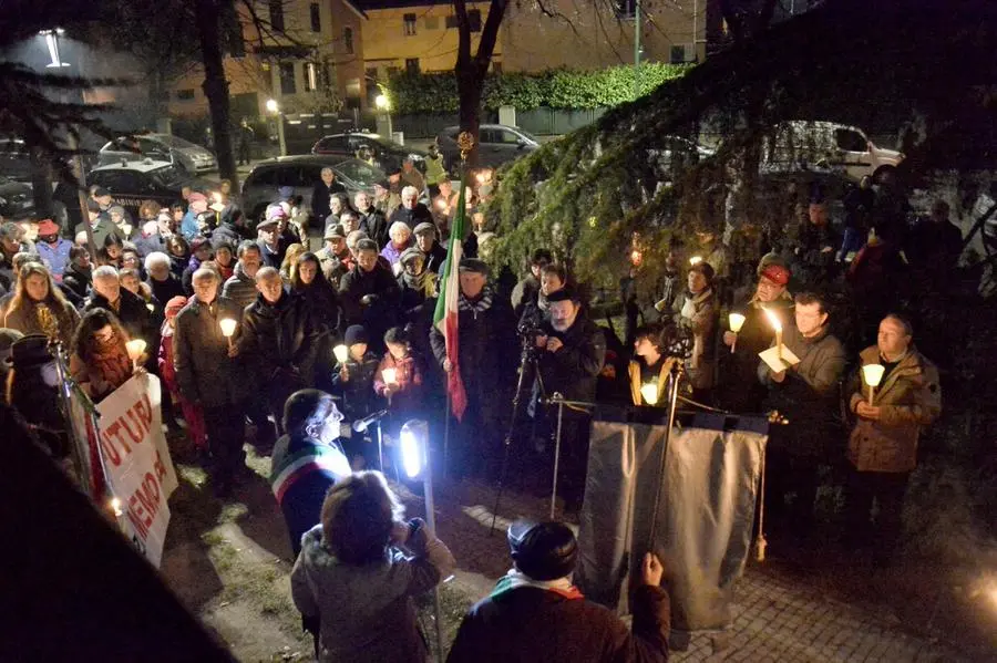 Fiaccolata della memoria