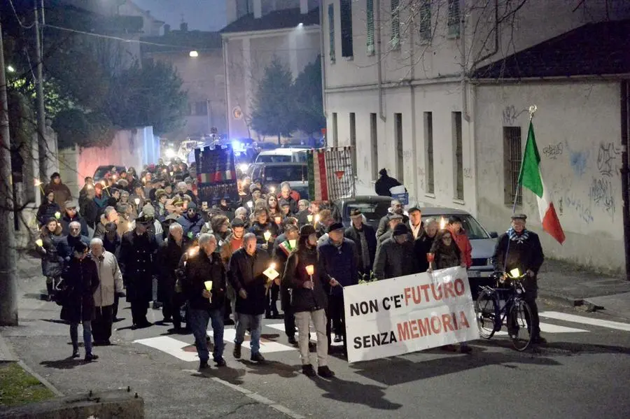 Fiaccolata della memoria