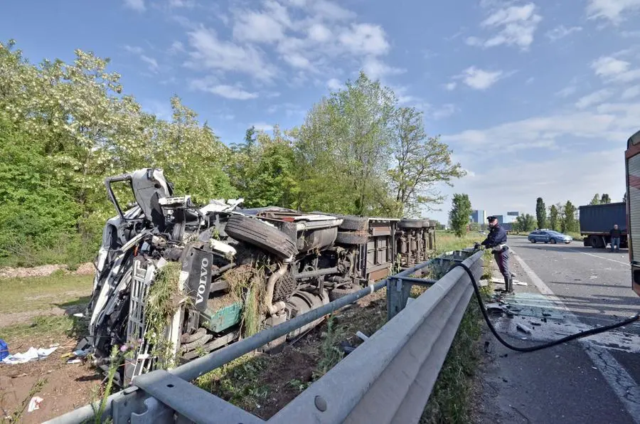 L'incidente sulla Sp 236