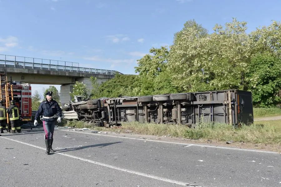 L'incidente sulla Sp 236