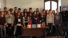 Gli studenti della scuola belga ospiti dei coetanei di Polpenazze