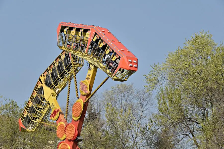 Il Luna Park a Campo Marte