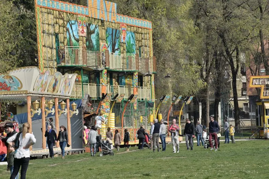 Il Luna Park a Campo Marte