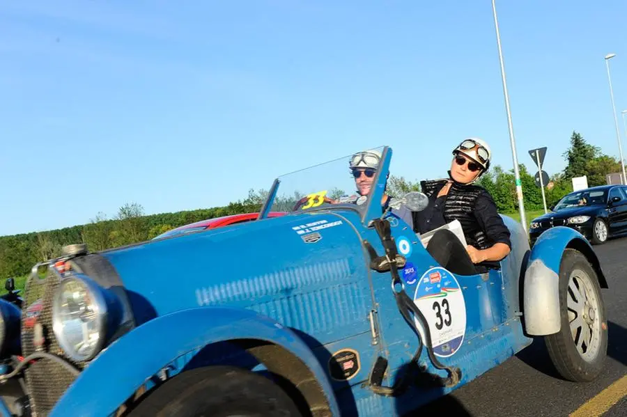 Mille Miglia, il passaggio a Modena nel Museo Ferrari