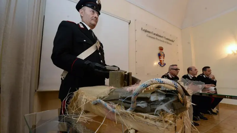 Il maxisequestro di droga dei carabinieri