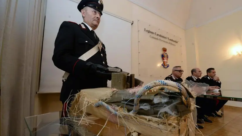 Il maxisequestro di droga dei carabinieri