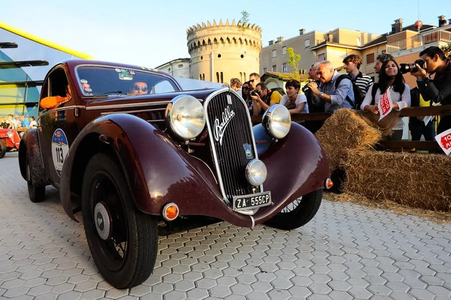 Mille Miglia, il passaggio a Modena nel Museo Ferrari