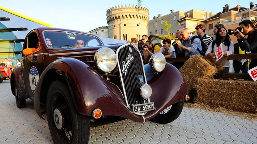 Mille Miglia, il passaggio a Modena nel Museo Ferrari