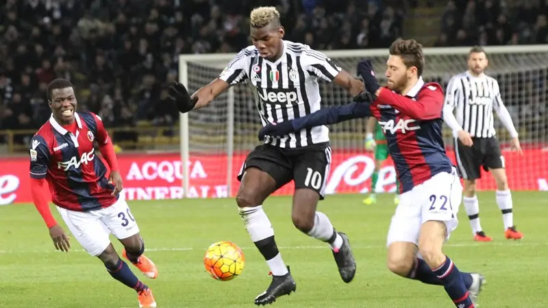 Paul Pogba in azione