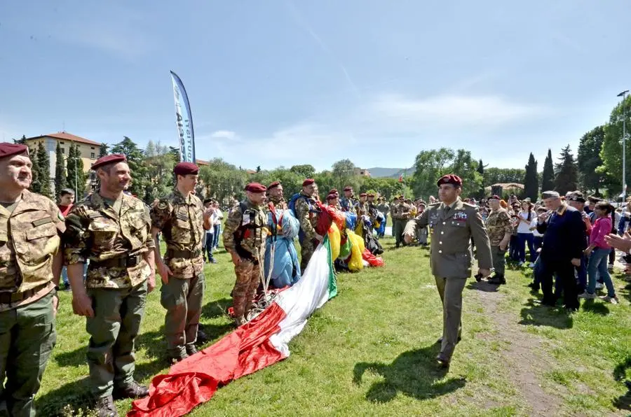 Truppe aviotrasportate a Campo Marte