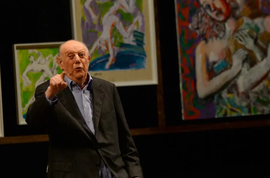 Dario Fo al Teatro Grande