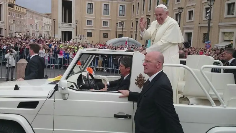 I ragazzi bresciani da Papa Francesco