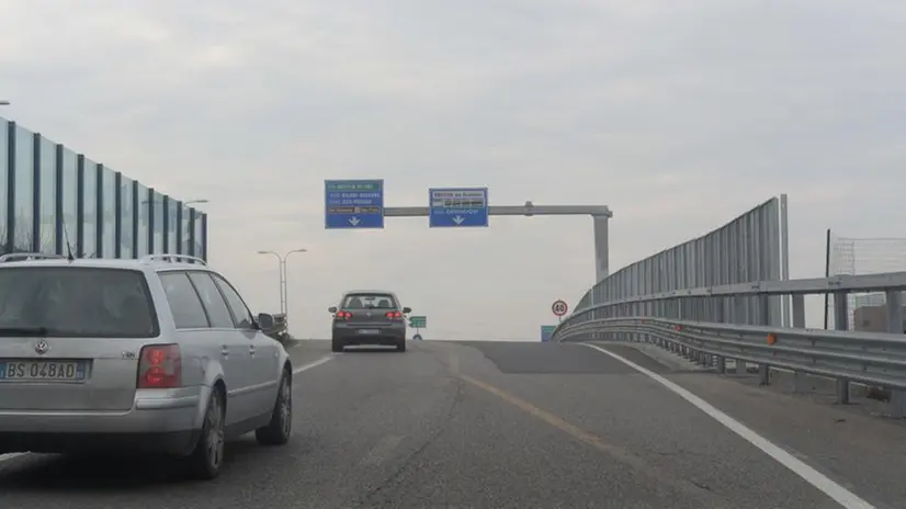 Tangenziale Sud: la zona del cantiere