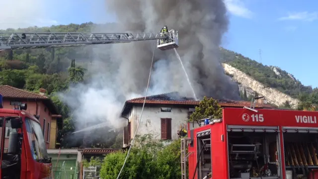 L'incendio