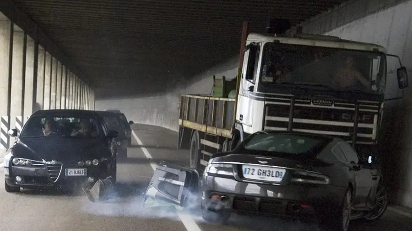 Le riprese di "Quantum of Solace" sulle rive del Garda