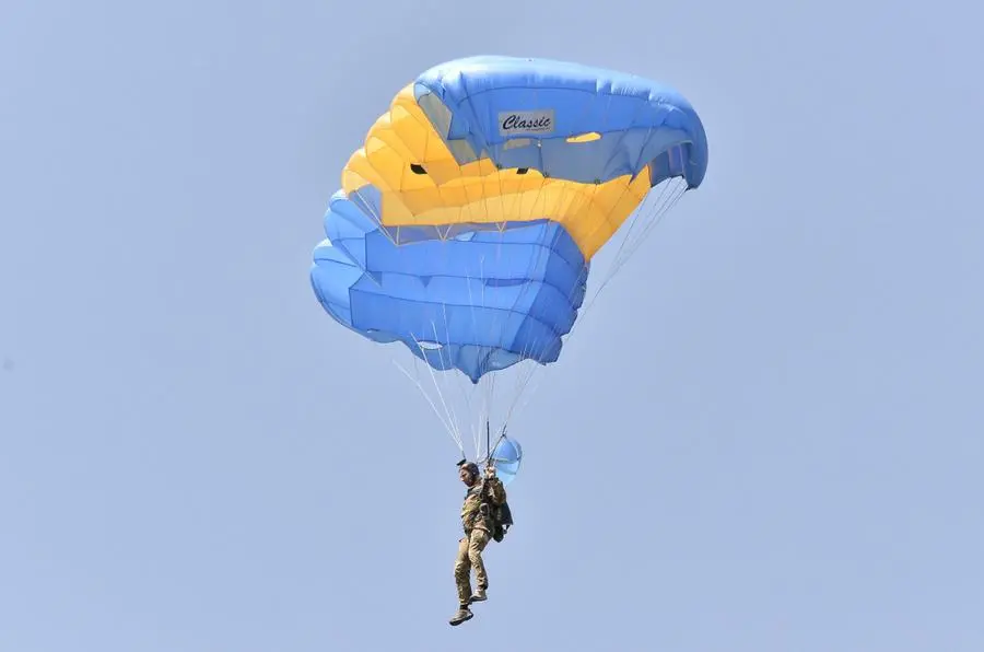Truppe aviotrasportate a Campo Marte