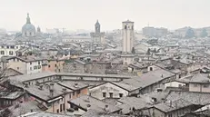 Brescia spolverata di neve