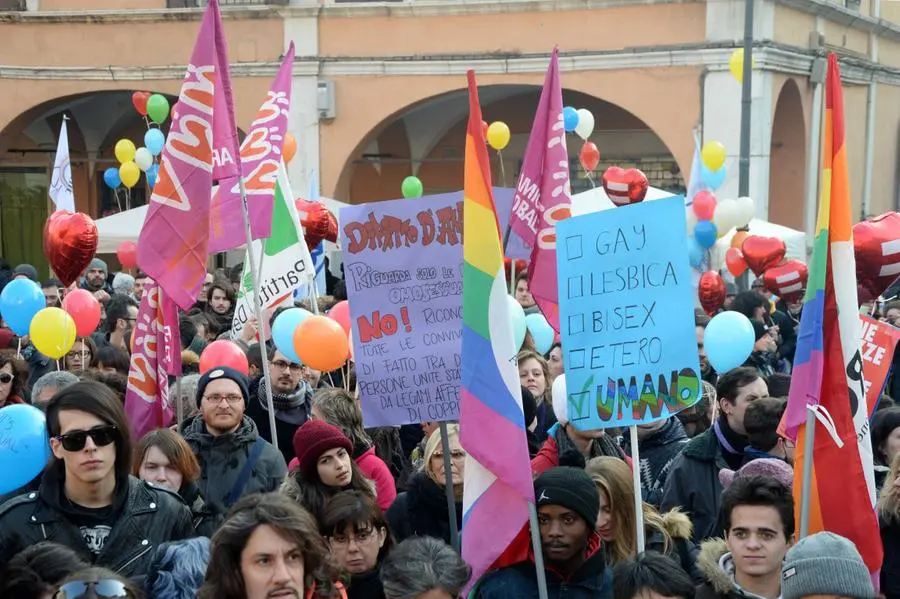 Piazza Mercato, la manifestazione dello #svegliaitalia