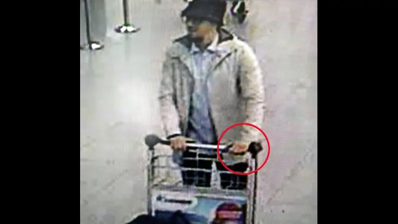 Uno degli attentatori di Bruxelles