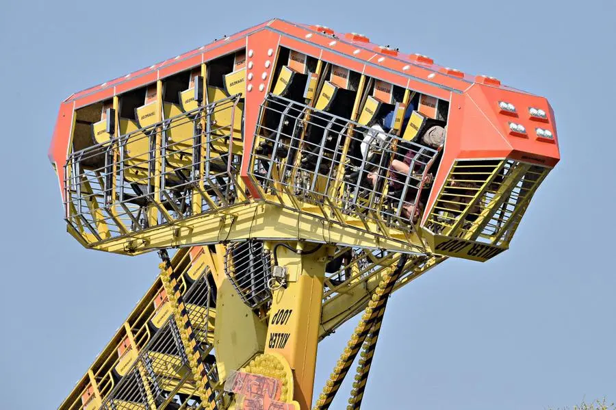 Il Luna Park a Campo Marte