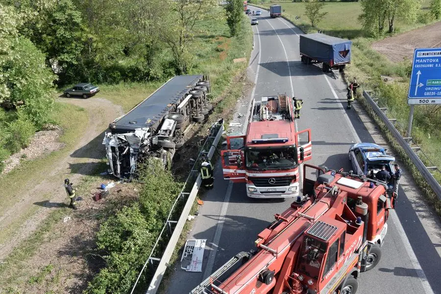 L'incidente sulla Sp 236