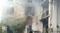 Incendio in cascina a Palazzolo