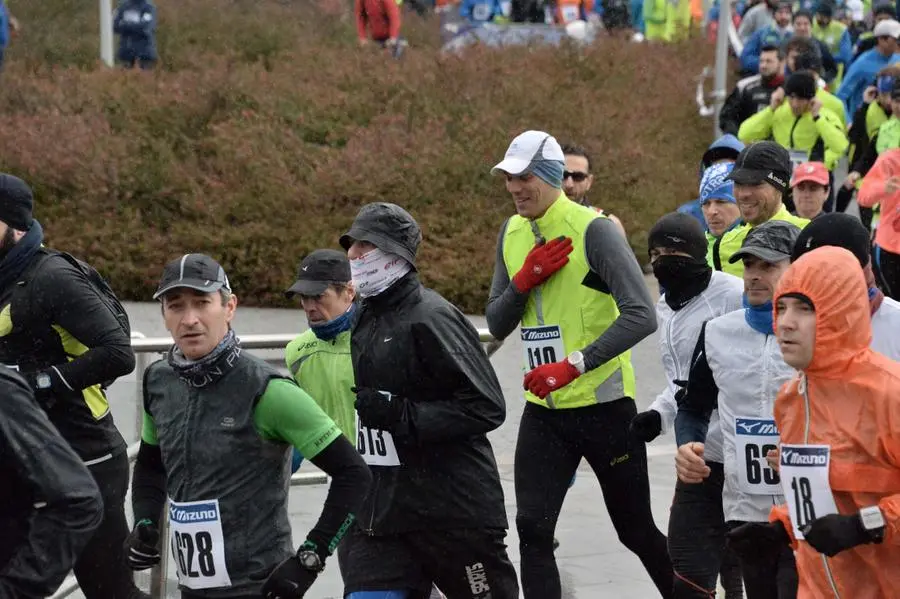 I corridori che hanno preso parte alla Metro Run