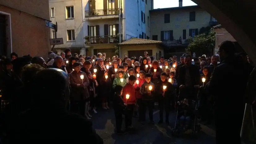 La fiaccolata di Odolo
