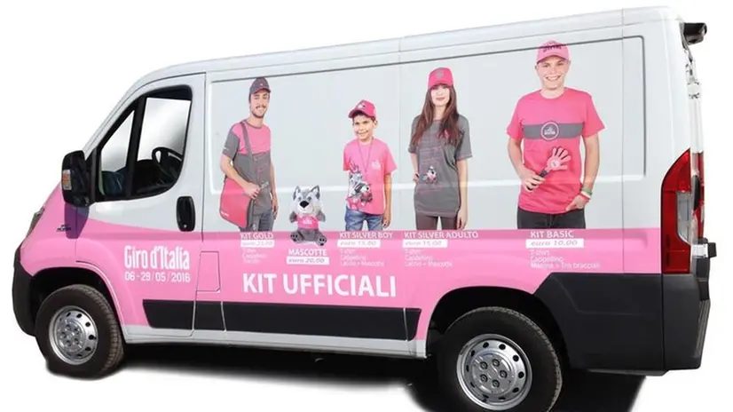 La bresciana GadgetGroup, la «maglia» rosa del Giro d'Italia