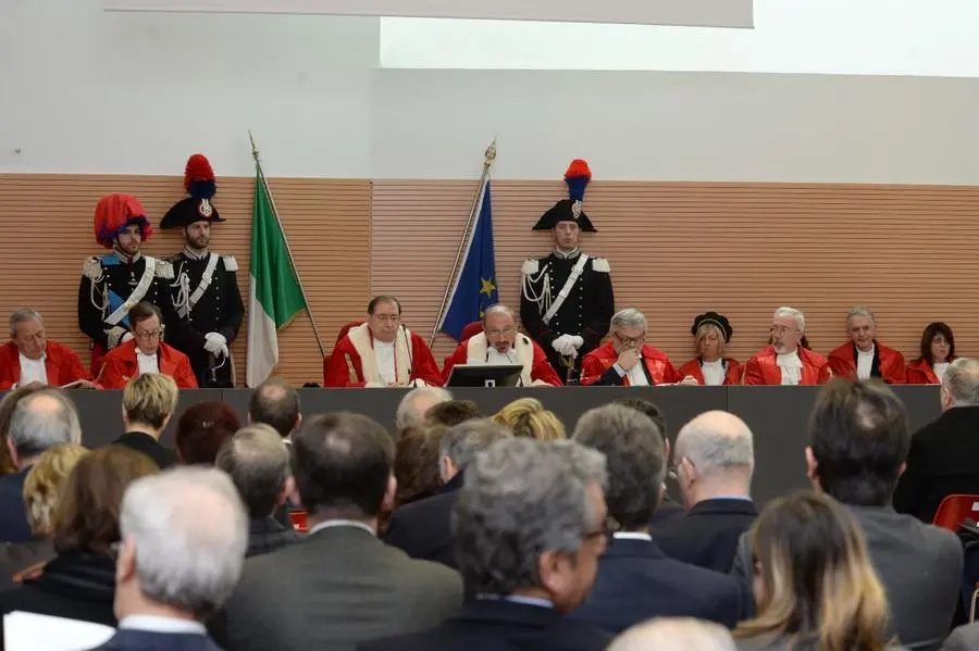 L'inaugurazione dell'anno giudiziario