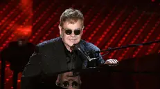 Elton John sul palco del Festival