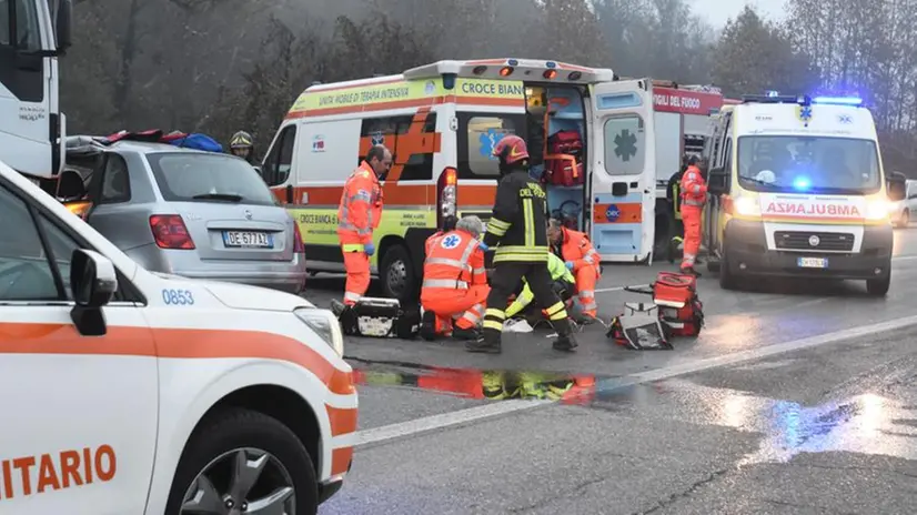 Incidente mortale a Montichiari