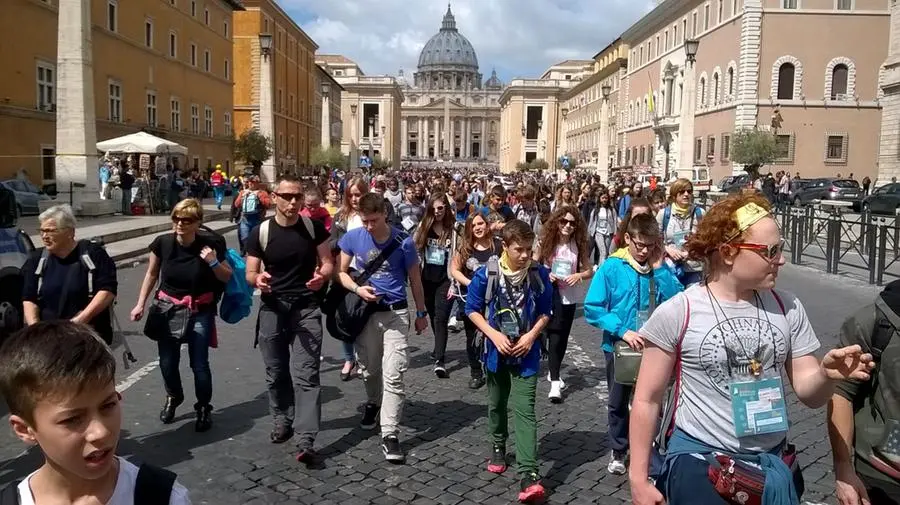I bresciani a Roma per il Giubileo dei ragazzi
