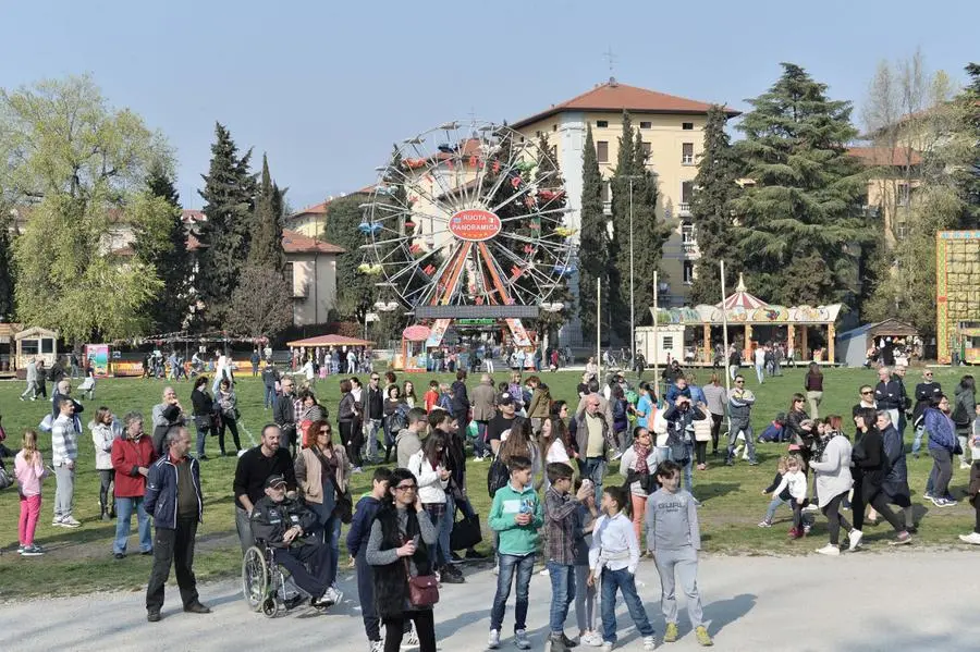 Il Luna Park a Campo Marte
