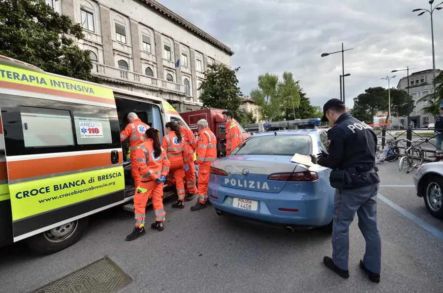 Rissa a Roncadelle, feriti in piazza Repubblica