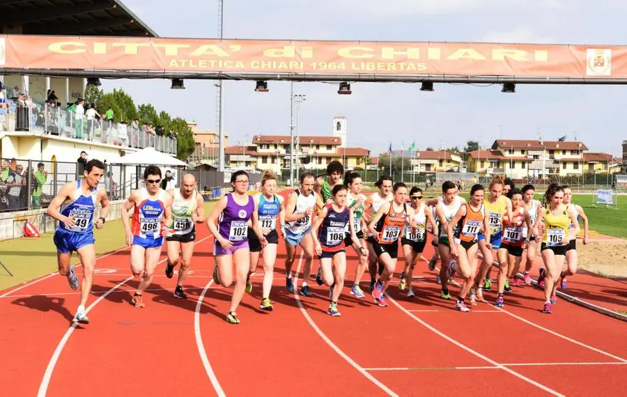 La gara regionale su pista a Chiari