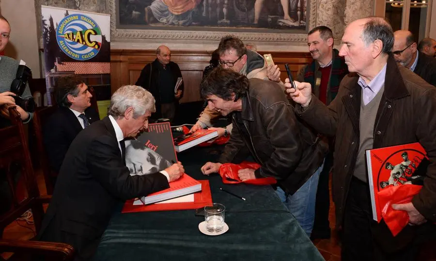 Rivera a Brescia per presentare il suo libro