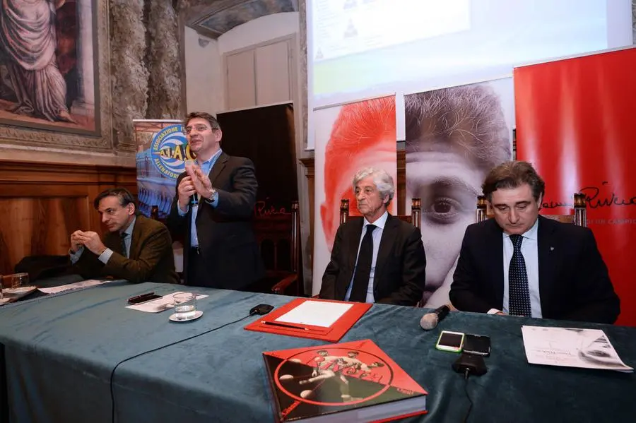 Rivera a Brescia per presentare il suo libro