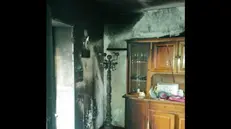 Incendio a Toscolano in appartamento
